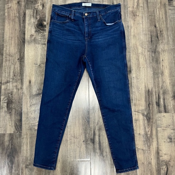 Madewell Denim - Madewell Dark Blue Skinny Jeans